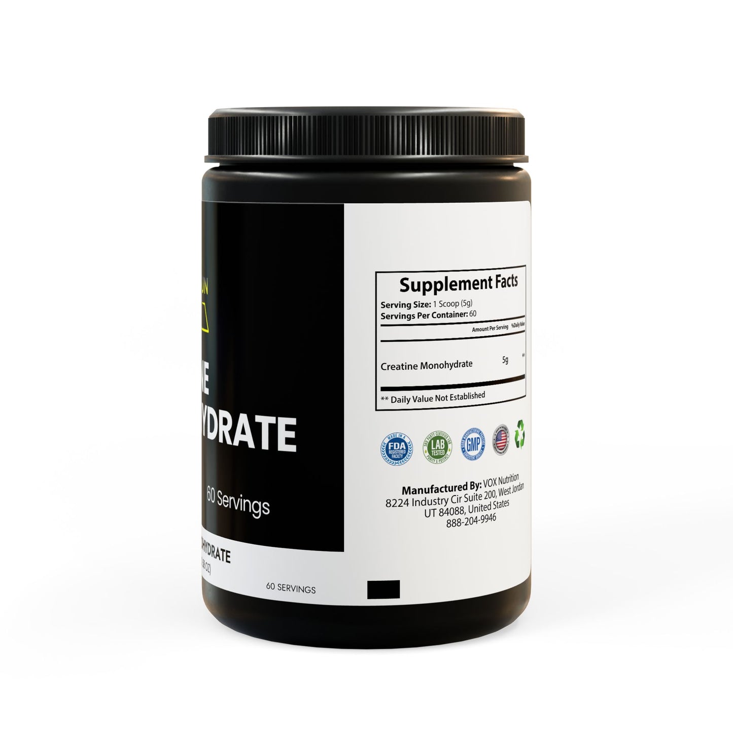 Creatine Monohydrate Supplement (300g, 10.58oz)