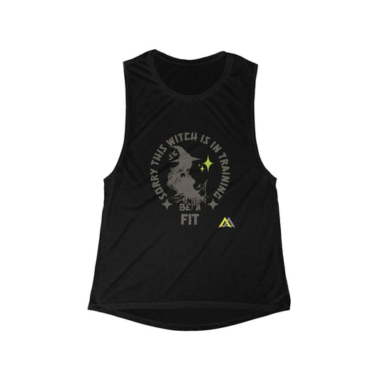 Witchy Workout Flowy Scoop Muscle Tank