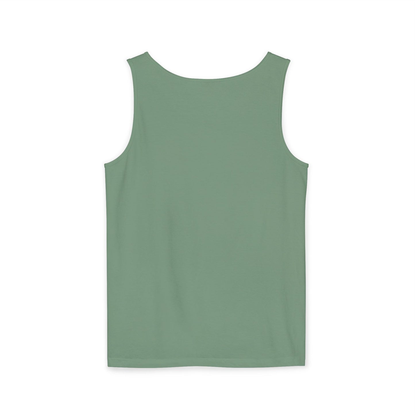 Spooktacular Fitness: Unisex Garment-Dyed Skeleton Gym Tank for Weights this Halloween