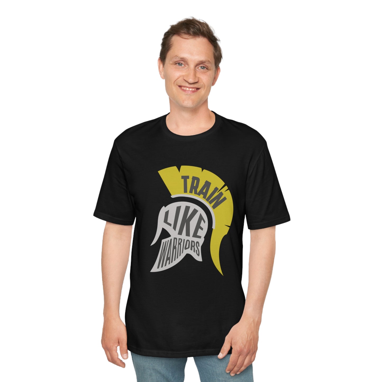 Warrior Spirit Fitness Tee: Motivational Workout Shirt for Athletes