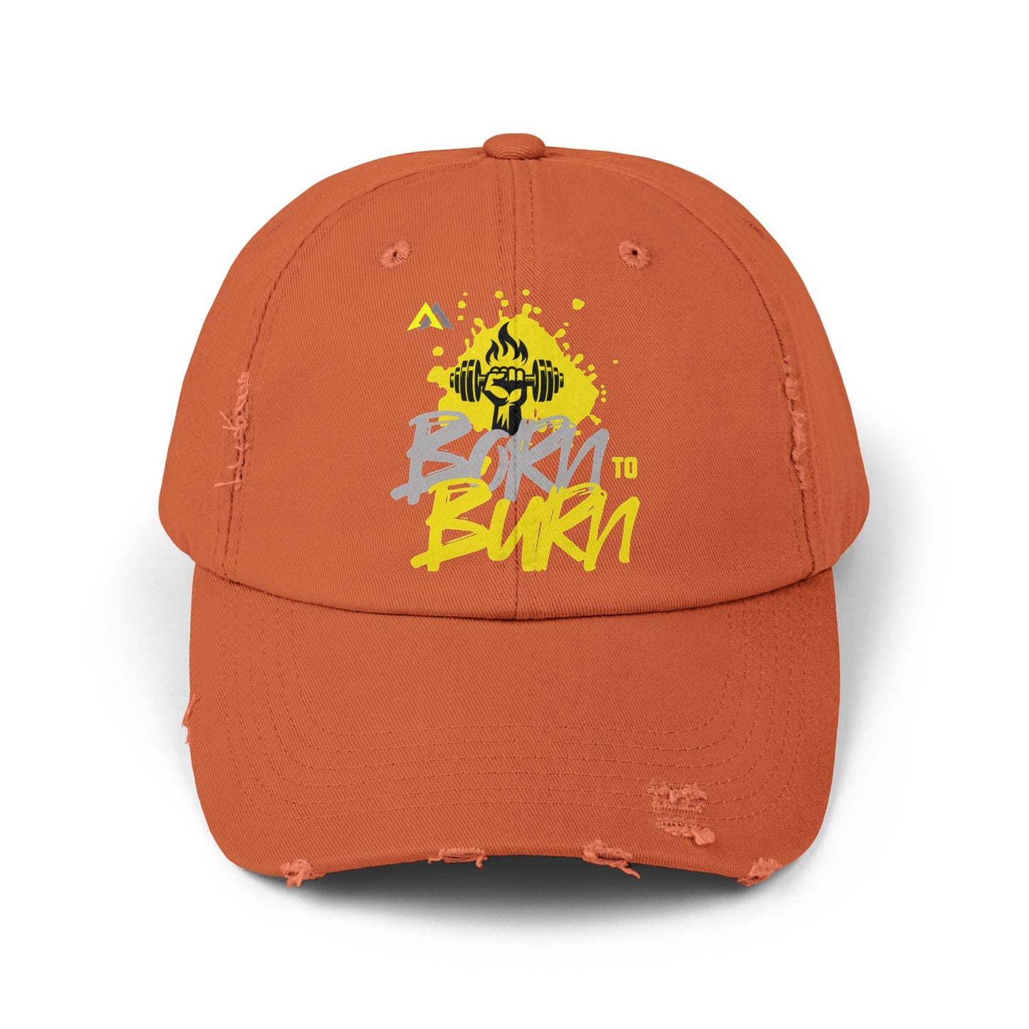 Born to Burn: Unisex Distressed Cap