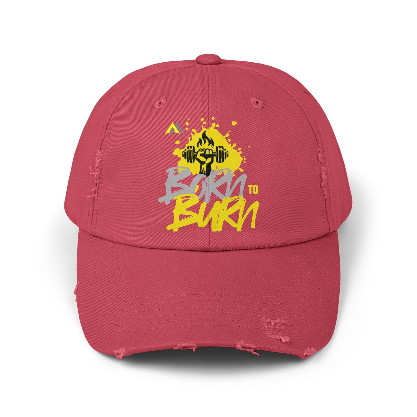 Born to Burn: Unisex Distressed Cap