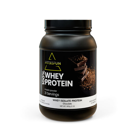 Whey Isolate Protein Supplement (907g, 2lb)