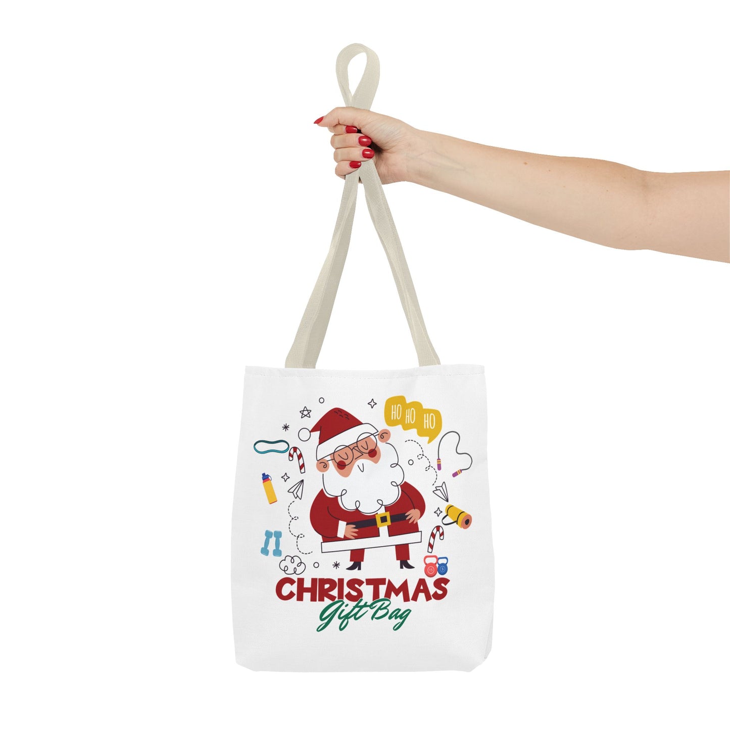Festive and Modern Tote Bag Your Perfect Companion for the Holidays