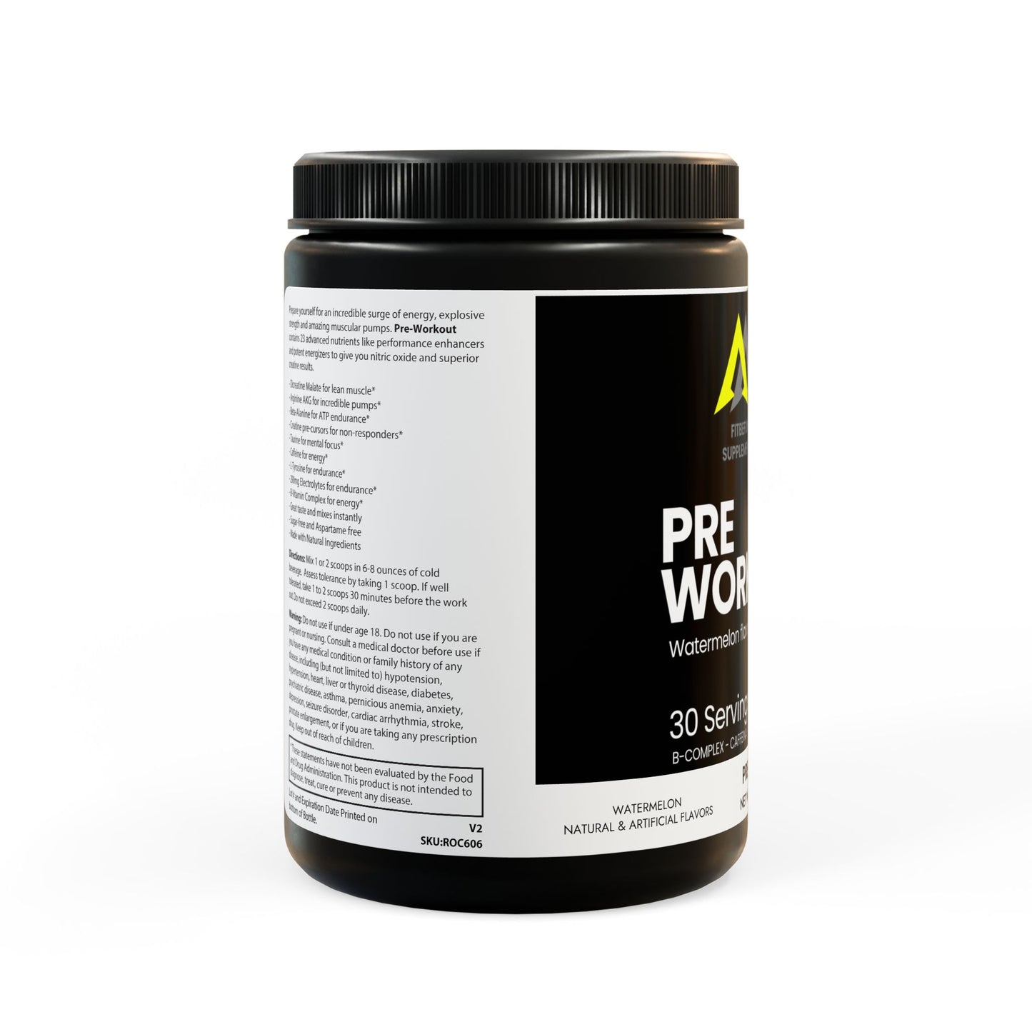 Pre-Workout, Watermelon (300g, 10.58oz)