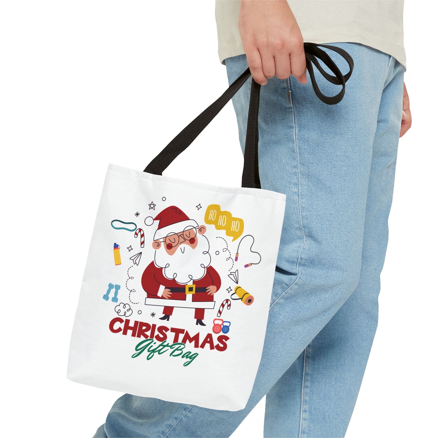 Festive and Modern Tote Bag Your Perfect Companion for the Holidays