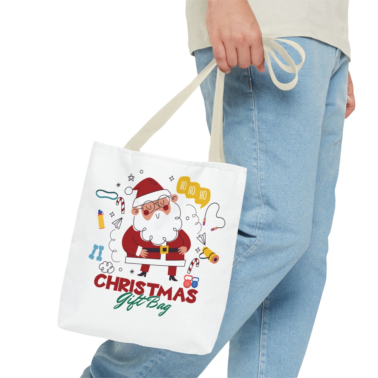 Festive and Modern Tote Bag Your Perfect Companion for the Holidays